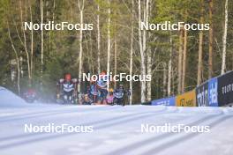 05.03.2023, Saelen-Mora, Sweden (SWE): Kasper Stadaas (NOR), Petter Stakston (NOR), Torleif Syrstad (NOR), (l-r) - Ski Classics Vasaloppet, Saelen-Mora (SWE). www.nordicfocus.com. © Reichert/NordicFocus. Every downloaded picture is fee-liable.