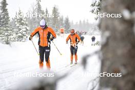 17.03.2023, Rena-Lillehammer, Norway (NOR): Kati Roivas (FIN), Julia Angeklsioeoe (SWE), (l-r) - Ski Classics Birkebeinerrennet, Rena-Lillehammer (NOR) - training. www.nordicfocus.com. © Reichert/NordicFocus. Every downloaded picture is fee-liable.