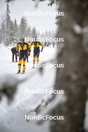 17.03.2023, Rena-Lillehammer, Norway (NOR): Herman Paus (NOR), Amund Riege (NOR), (l-r) - Ski Classics Birkebeinerrennet, Rena-Lillehammer (NOR) - training. www.nordicfocus.com. © Reichert/NordicFocus. Every downloaded picture is fee-liable.