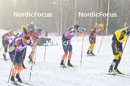 18.03.2023, Rena-Lillehammer, Norway (NOR): Astrid Oeyre Slind (NOR), Emilie Fleten (NOR), (l-r) - Ski Classics Birkebeinerrennet, Rena-Lillehammer (NOR). www.nordicfocus.com. © Reichert/NordicFocus. Every downloaded picture is fee-liable.