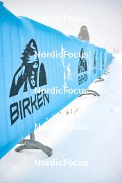 17.03.2023, Rena-Lillehammer, Norway (NOR): feature: fence, banner - Ski Classics Birkebeinerrennet, Rena-Lillehammer (NOR) - training. www.nordicfocus.com. © Reichert/NordicFocus. Every downloaded picture is fee-liable.