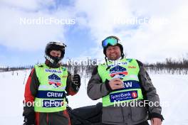 01.04.2023, Setermoen-Bardufoss, Norway (NOR): Event Feature: Skidoo drivers - Ski Classics Reistadlopet, Setermoen-Bardufoss (NOR). www.nordicfocus.com. © Manzoni/NordicFocus. Every downloaded picture is fee-liable.