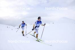 01.04.2023, Setermoen-Bardufoss, Norway (NOR): Sofie Elebro (SWE), Frida Erkers (SWE), (l-r) - Ski Classics Reistadlopet, Setermoen-Bardufoss (NOR). www.nordicfocus.com. © Manzoni/NordicFocus. Every downloaded picture is fee-liable.