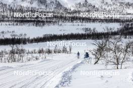 01.04.2023, Setermoen-Bardufoss, Norway (NOR): Rosie Brennan (USA) - Ski Classics Reistadlopet, Setermoen-Bardufoss (NOR). www.nordicfocus.com. © Manzoni/NordicFocus. Every downloaded picture is fee-liable.