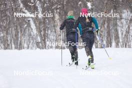 31.03.2023, Setermoen-Bardufoss, Norway (NOR): Anna Joensson Haag (SWE), Oda Nerdrum (NOR), (l-r) - Ski Classics Reistadlopet, Setermoen-Bardufoss (NOR). www.nordicfocus.com. © Manzoni/NordicFocus. Every downloaded picture is fee-liable.