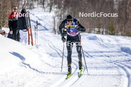 02.04.2023, Bardufoss-Finnsnes, Norway (NOR): Tord Asle Gjerdalen (NOR) - Ski Classics Summit 2 Senja, Bardufoss-Finnsnes (NOR). www.nordicfocus.com. © Manzoni/NordicFocus. Every downloaded picture is fee-liable.