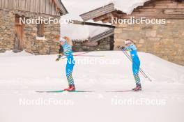 09.12.2023, Bad Gastein, Austria (AUT): Sandra Schuetzova (CZE), Hedda Baangman (SWE) - Visma Ski Classics Bad Gastein PTT - Bad Gastein (AUT). www.nordicfocus.com. © Reichert/NordicFocus. Every downloaded picture is fee-liable.
