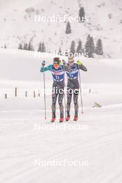 09.12.2023, Bad Gastein, Austria (AUT): Vetle Thyli (NOR), Fredrik Helgestad (NOR), (l-r) - Visma Ski Classics Bad Gastein PTT - Bad Gastein (AUT). www.nordicfocus.com. © Reichert/NordicFocus. Every downloaded picture is fee-liable.