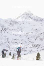 10.12.2023, Bad Gastein, Austria (AUT): Mathias Aas Rolid (NOR), Fredrik Helgestad (NOR), (l-r) - Ski Classics Bad Gastein Criterium - Bad Gastein (AUT). www.nordicfocus.com. © Reichert/NordicFocus. Every downloaded picture is fee-liable.