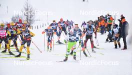 10.12.2023, Bad Gastein, Austria (AUT): Herman Paus (NOR), Thomas Bing (GER), (l-r) - Ski Classics Bad Gastein Criterium - Bad Gastein (AUT). www.nordicfocus.com. © Reichert/NordicFocus. Every downloaded picture is fee-liable.