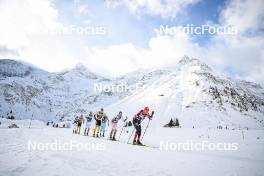 10.12.2023, Bad Gastein, Austria (AUT): Johan Tjelle (NOR), Morten Eide Pedersen (NOR), Ole Joergen Bruvoll (NOR), Eirik Sverdrup Augdal (NOR), Andreas Nygaard (NOR), (l-r) - Ski Classics Bad Gastein Criterium - Bad Gastein (AUT). www.nordicfocus.com. © Reichert/NordicFocus. Every downloaded picture is fee-liable.