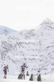 10.12.2023, Bad Gastein, Austria (AUT): Petter Stakston (NOR), Nils Dahlsten (SWE), (l-r) - Ski Classics Bad Gastein Criterium - Bad Gastein (AUT). www.nordicfocus.com. © Reichert/NordicFocus. Every downloaded picture is fee-liable.