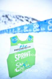 10.12.2023, Bad Gastein, Austria (AUT): feature: green bib, starting grid - Ski Classics Bad Gastein Criterium - Bad Gastein (AUT). www.nordicfocus.com. © Reichert/NordicFocus. Every downloaded picture is fee-liable.