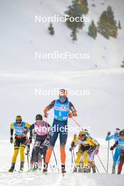 10.12.2023, Bad Gastein, Austria (AUT): Hanna Lodin (SWE), Karolina Hedenstroem (SWE), Silje Oeyre Slind (NOR), (l-r) - Ski Classics Bad Gastein Criterium - Bad Gastein (AUT). www.nordicfocus.com. © Reichert/NordicFocus. Every downloaded picture is fee-liable.