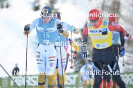 16.12.2023, Val Venosta, Italy (ITA): Axel Jutterstroem (SWE) - Ski Classics La Venosta Criterium - Val Venosta (ITA). www.nordicfocus.com. © Reichert/NordicFocus. Every downloaded picture is fee-liable.