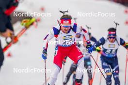 06.01.2024, Oberhof, Germany (GER): Timofei Lapshin (KOR) - IBU World Cup Biathlon, pursuit men, Oberhof (GER). www.nordicfocus.com. © Thibaut/NordicFocus. Every downloaded picture is fee-liable.
