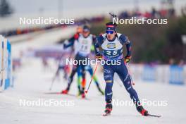 06.01.2024, Oberhof, Germany (GER): Tommaso Giacomel (ITA) - IBU World Cup Biathlon, pursuit men, Oberhof (GER). www.nordicfocus.com. © Thibaut/NordicFocus. Every downloaded picture is fee-liable.