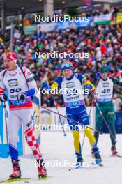 06.01.2024, Oberhof, Germany (GER): Viktor Brandt (SWE) - IBU World Cup Biathlon, pursuit men, Oberhof (GER). www.nordicfocus.com. © Thibaut/NordicFocus. Every downloaded picture is fee-liable.