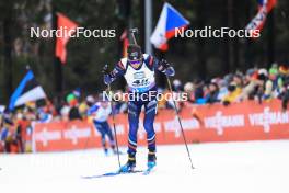 06.01.2024, Oberhof, Germany (GER): Eric Perrot (FRA) - IBU World Cup Biathlon, pursuit men, Oberhof (GER). www.nordicfocus.com. © Manzoni/NordicFocus. Every downloaded picture is fee-liable.