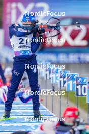 06.01.2024, Oberhof, Germany (GER): Lukas Hofer (ITA) - IBU World Cup Biathlon, pursuit men, Oberhof (GER). www.nordicfocus.com. © Thibaut/NordicFocus. Every downloaded picture is fee-liable.