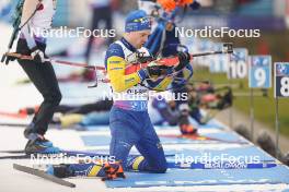 06.01.2024, Oberhof, Germany (GER): Jesper Nelin (SWE) - IBU World Cup Biathlon, pursuit men, Oberhof (GER). www.nordicfocus.com. © Thibaut/NordicFocus. Every downloaded picture is fee-liable.
