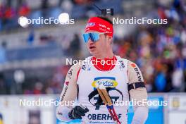 06.01.2024, Oberhof, Germany (GER): Niklas Hartweg (SUI) - IBU World Cup Biathlon, pursuit men, Oberhof (GER). www.nordicfocus.com. © Thibaut/NordicFocus. Every downloaded picture is fee-liable.