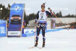 06.01.2024, Oberhof, Germany (GER): Endre Stroemsheim (NOR) - IBU World Cup Biathlon, pursuit men, Oberhof (GER). www.nordicfocus.com. © Manzoni/NordicFocus. Every downloaded picture is fee-liable.