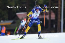 06.01.2024, Oberhof, Germany (GER): Martin Ponsiluoma (SWE) - IBU World Cup Biathlon, pursuit men, Oberhof (GER). www.nordicfocus.com. © Manzoni/NordicFocus. Every downloaded picture is fee-liable.