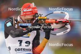 06.01.2024, Oberhof, Germany (GER): Roman Rees (GER) - IBU World Cup Biathlon, pursuit men, Oberhof (GER). www.nordicfocus.com. © Thibaut/NordicFocus. Every downloaded picture is fee-liable.