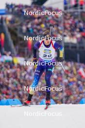 06.01.2024, Oberhof, Germany (GER): Vladislav Kireyev (KAZ) - IBU World Cup Biathlon, pursuit men, Oberhof (GER). www.nordicfocus.com. © Thibaut/NordicFocus. Every downloaded picture is fee-liable.