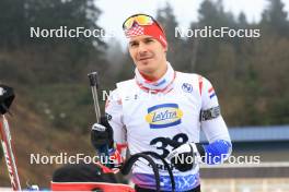 06.01.2024, Oberhof, Germany (GER): Kresimir Crnkovic (CRO) - IBU World Cup Biathlon, pursuit men, Oberhof (GER). www.nordicfocus.com. © Manzoni/NordicFocus. Every downloaded picture is fee-liable.