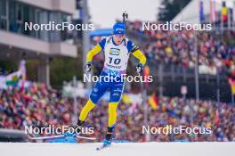 06.01.2024, Oberhof, Germany (GER): Sebastian Samuelsson (SWE) - IBU World Cup Biathlon, pursuit men, Oberhof (GER). www.nordicfocus.com. © Thibaut/NordicFocus. Every downloaded picture is fee-liable.