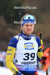 06.01.2024, Oberhof, Germany (GER): Emil Nykvist (SWE) - IBU World Cup Biathlon, pursuit men, Oberhof (GER). www.nordicfocus.com. © Manzoni/NordicFocus. Every downloaded picture is fee-liable.