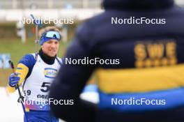 06.01.2024, Oberhof, Germany (GER): Viktor Brandt (SWE) - IBU World Cup Biathlon, pursuit men, Oberhof (GER). www.nordicfocus.com. © Manzoni/NordicFocus. Every downloaded picture is fee-liable.
