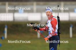 06.01.2024, Oberhof, Germany (GER): Simon Eder (AUT) - IBU World Cup Biathlon, pursuit men, Oberhof (GER). www.nordicfocus.com. © Manzoni/NordicFocus. Every downloaded picture is fee-liable.