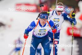06.01.2024, Oberhof, Germany (GER): Sean Doherty (USA) - IBU World Cup Biathlon, pursuit men, Oberhof (GER). www.nordicfocus.com. © Thibaut/NordicFocus. Every downloaded picture is fee-liable.
