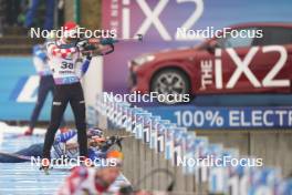 06.01.2024, Oberhof, Germany (GER): Kresimir Crnkovic (CRO) - IBU World Cup Biathlon, pursuit men, Oberhof (GER). www.nordicfocus.com. © Thibaut/NordicFocus. Every downloaded picture is fee-liable.