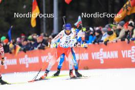 06.01.2024, Oberhof, Germany (GER): Jeremy Finello (SUI) - IBU World Cup Biathlon, pursuit men, Oberhof (GER). www.nordicfocus.com. © Manzoni/NordicFocus. Every downloaded picture is fee-liable.