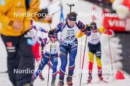06.01.2024, Oberhof, Germany (GER): Fabien Claude (FRA) - IBU World Cup Biathlon, pursuit men, Oberhof (GER). www.nordicfocus.com. © Thibaut/NordicFocus. Every downloaded picture is fee-liable.