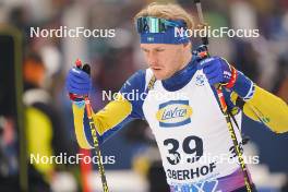 06.01.2024, Oberhof, Germany (GER): Emil Nykvist (SWE) - IBU World Cup Biathlon, pursuit men, Oberhof (GER). www.nordicfocus.com. © Thibaut/NordicFocus. Every downloaded picture is fee-liable.