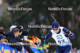 06.01.2024, Oberhof, Germany (GER): Elia Zeni (ITA) - IBU World Cup Biathlon, pursuit men, Oberhof (GER). www.nordicfocus.com. © Manzoni/NordicFocus. Every downloaded picture is fee-liable.