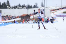 06.01.2024, Oberhof, Germany (GER): Sturla Holm Laegreid (NOR) - IBU World Cup Biathlon, pursuit men, Oberhof (GER). www.nordicfocus.com. © Manzoni/NordicFocus. Every downloaded picture is fee-liable.