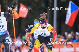 06.01.2024, Oberhof, Germany (GER): Florent Claude (BEL) - IBU World Cup Biathlon, pursuit men, Oberhof (GER). www.nordicfocus.com. © Manzoni/NordicFocus. Every downloaded picture is fee-liable.