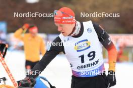 06.01.2024, Oberhof, Germany (GER): Roman Rees (GER) - IBU World Cup Biathlon, pursuit men, Oberhof (GER). www.nordicfocus.com. © Manzoni/NordicFocus. Every downloaded picture is fee-liable.