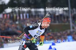 06.01.2024, Oberhof, Germany (GER): Johannes Kuehn (GER) - IBU World Cup Biathlon, pursuit men, Oberhof (GER). www.nordicfocus.com. © Manzoni/NordicFocus. Every downloaded picture is fee-liable.