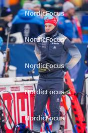 06.01.2024, Oberhof, Germany (GER): Niklas Hartweg (SUI) - IBU World Cup Biathlon, pursuit men, Oberhof (GER). www.nordicfocus.com. © Thibaut/NordicFocus. Every downloaded picture is fee-liable.