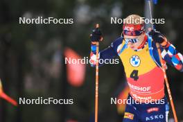 06.01.2024, Oberhof, Germany (GER): Johannes Thingnes Boe (NOR) - IBU World Cup Biathlon, pursuit men, Oberhof (GER). www.nordicfocus.com. © Manzoni/NordicFocus. Every downloaded picture is fee-liable.