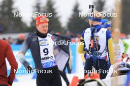 06.01.2024, Oberhof, Germany (GER): Sebastian Stalder (SUI) - IBU World Cup Biathlon, pursuit men, Oberhof (GER). www.nordicfocus.com. © Manzoni/NordicFocus. Every downloaded picture is fee-liable.