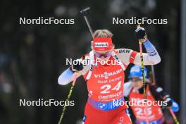 06.01.2024, Oberhof, Germany (GER): Amy Baserga (SUI) - IBU World Cup Biathlon, pursuit women, Oberhof (GER). www.nordicfocus.com. © Manzoni/NordicFocus. Every downloaded picture is fee-liable.