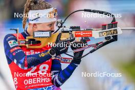 06.01.2024, Oberhof, Germany (GER): Oceane Michelon (FRA) - IBU World Cup Biathlon, pursuit women, Oberhof (GER). www.nordicfocus.com. © Thibaut/NordicFocus. Every downloaded picture is fee-liable.